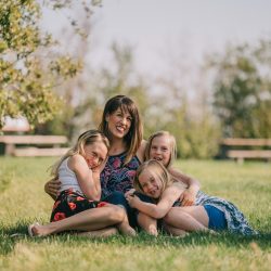 family, mother, daughter